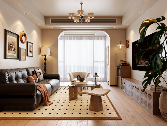 佳园东方都市中古奶油风